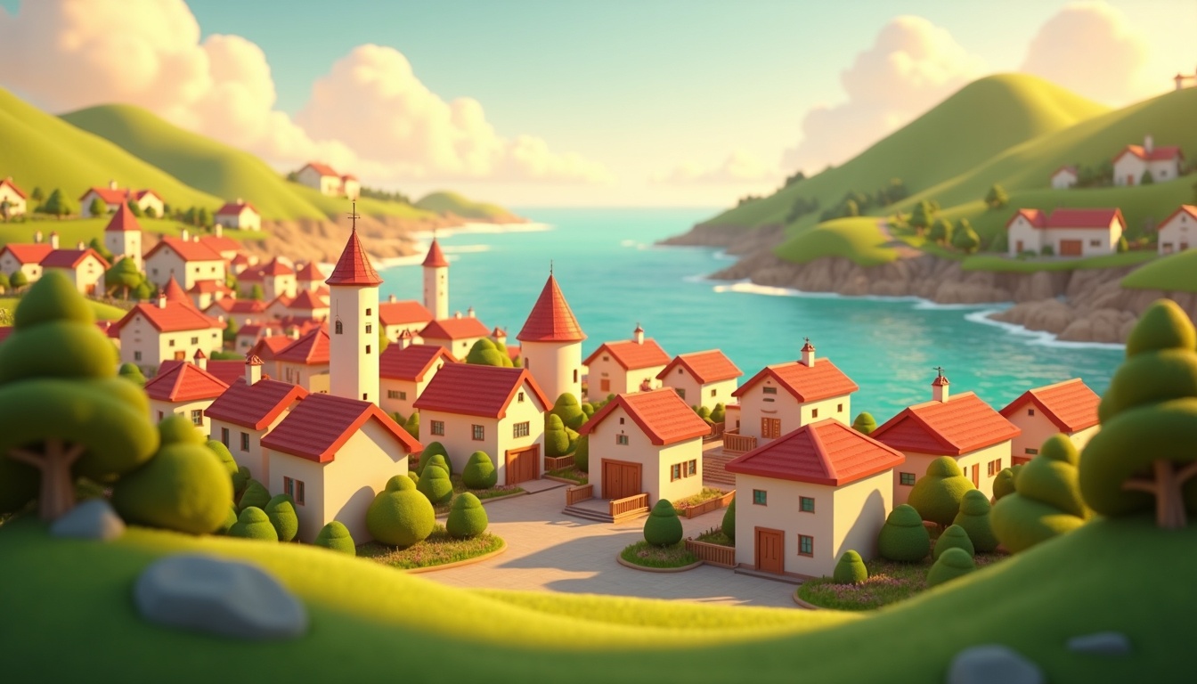 Harbor town
